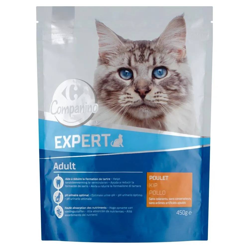 Carrefour Companino Expert Adult Karma dla kotów 450 g