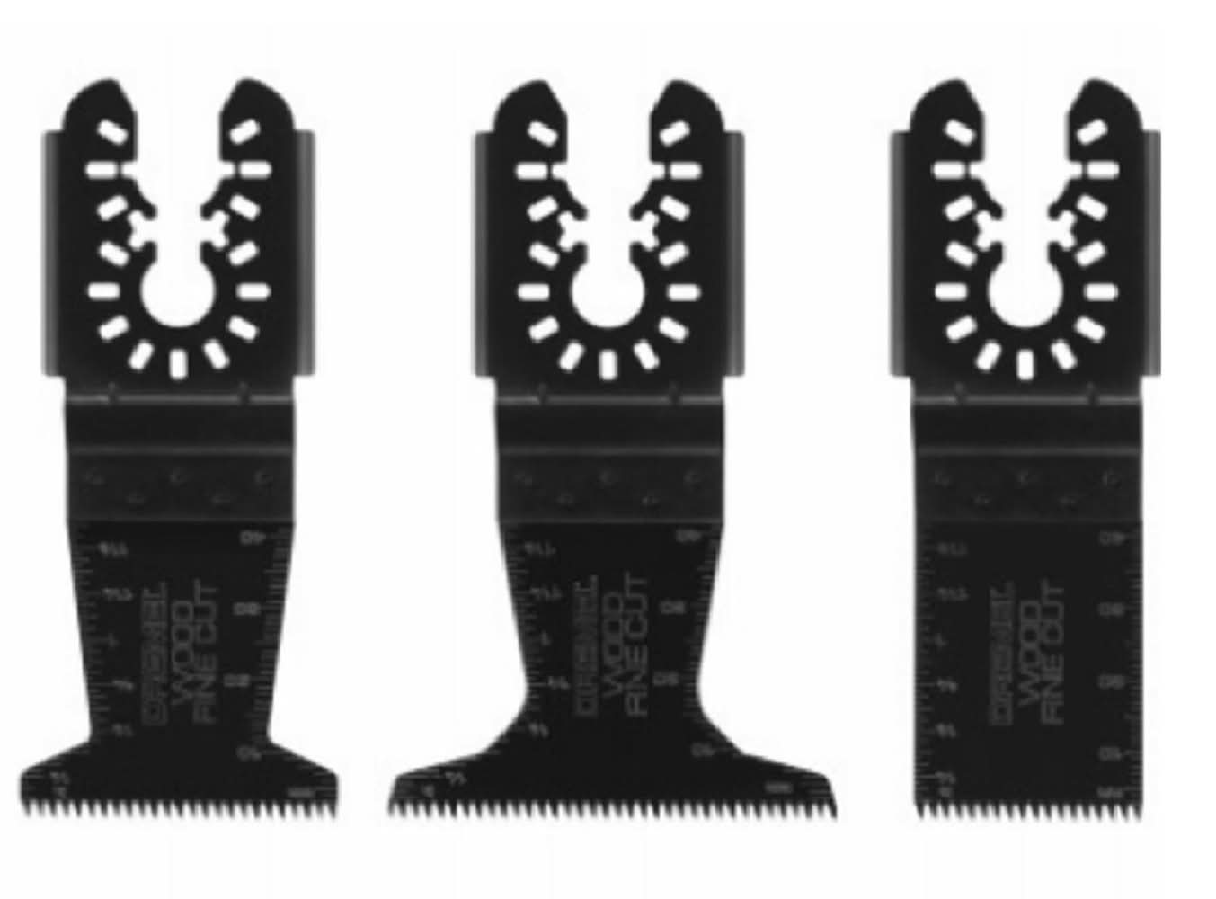 Dremel Steel Oscillating Blade Set Wood 3 Pc