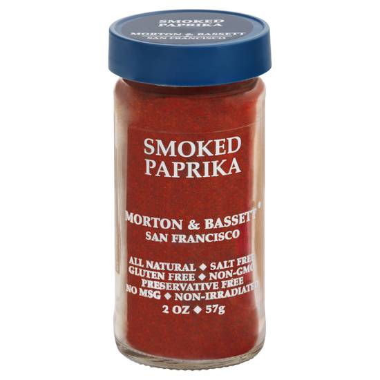 Morton & Bassett All Natural Smoked Paprika Gluten & Salt Free (2 oz)