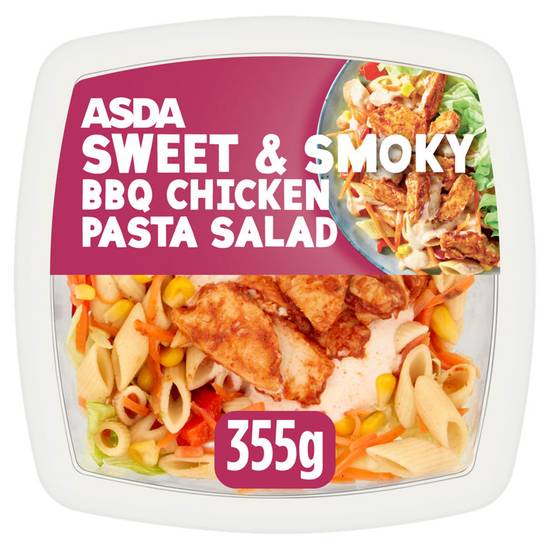 Asda Sweet & Smoky Bbq Chicken Pasta Salad 355g