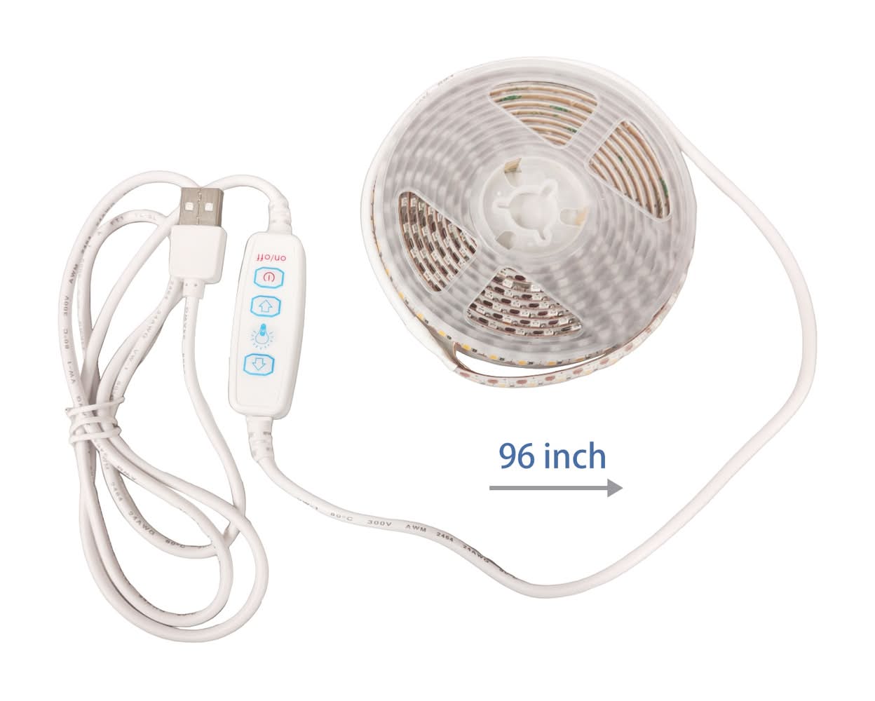 Utilitech Indoor 8.0-ft LED Cool White Strip Light