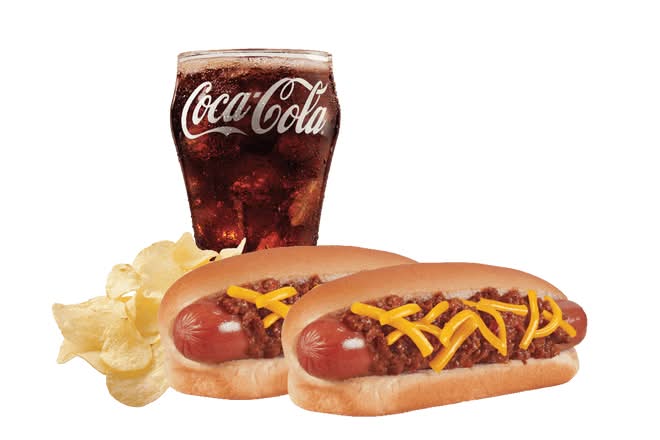 2 Chili Cheese Dogs Combo