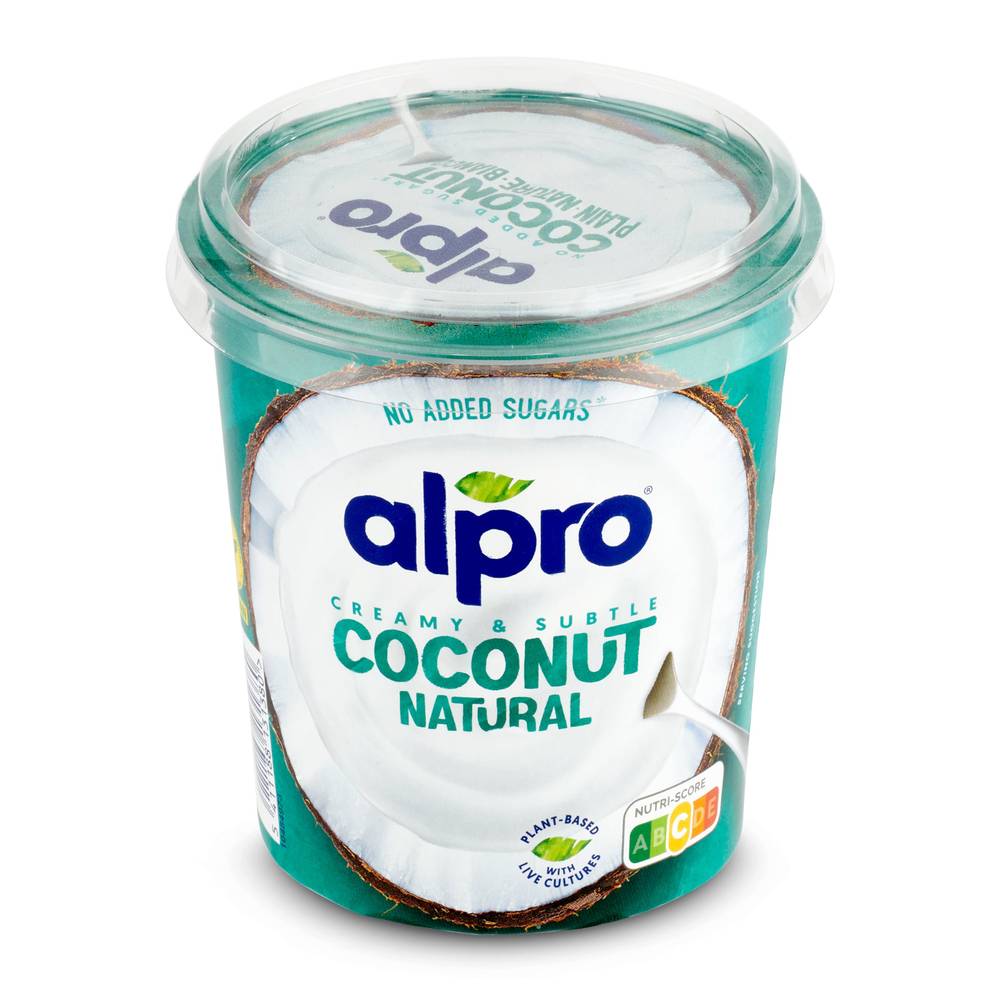 Postre Vegetal De Coco Natural Alpro Tarrina 350 G