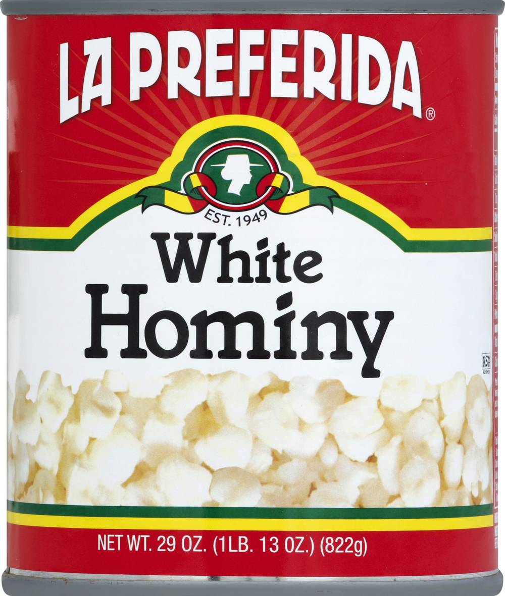 La Preferida White Hominy