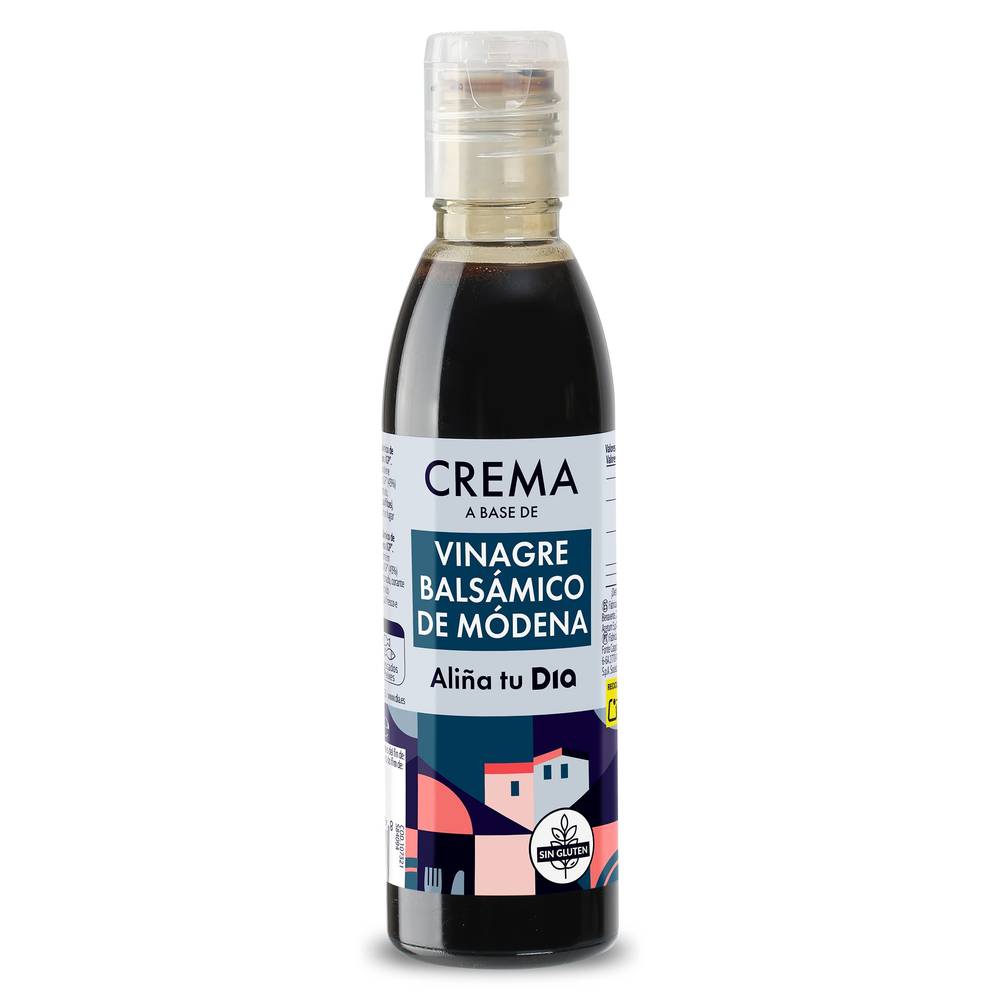 Crema De Vinagre De Módena Aliña Tu Dia Botella 250 Ml