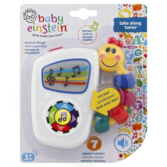 Baby Einstein Take Along Tunes Musical Toy Ages 3 Months +