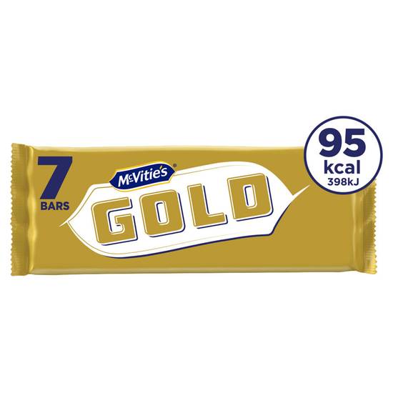 McVitie's 7 Gold Bars 124g