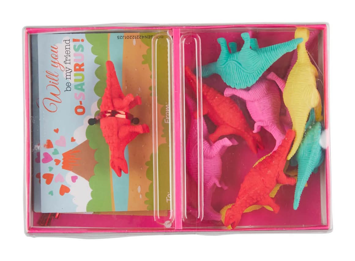 Valentine’s Day Exchange Card Set With Novelty Toy