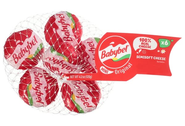 Babybel , Original Mini Semisoft Cheese