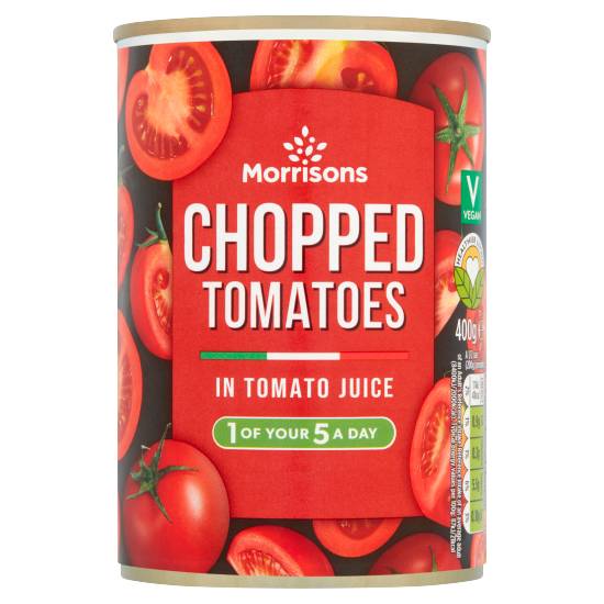 Morrisons Chopped Tomatoes in Tomato Juice (400ml)