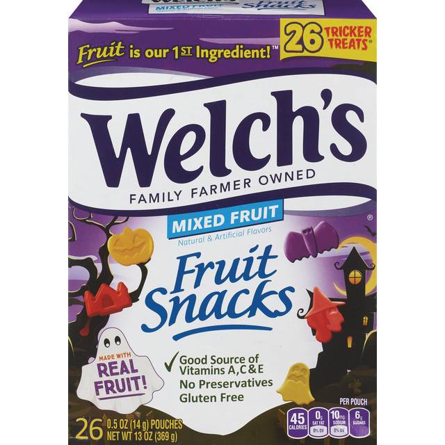 Welchs Halloween Box 26Ct