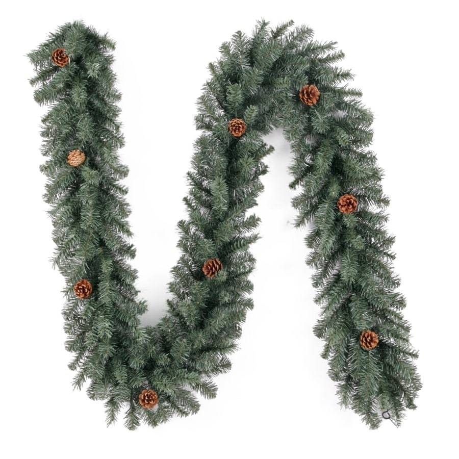 Holiday Living Indoor/Outdoor 9-ft Monroe Pine Artificial Garland | GT90M3K23X00