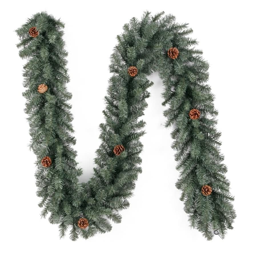 Holiday Living Outdoor (non powered) 9-ft Monroe pine Artificial Garland