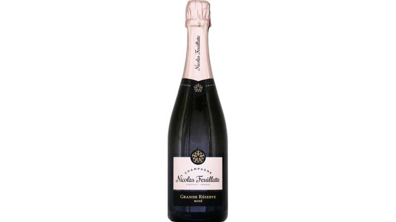 Nicolas Feuillatte - Champagne rosé AOP grande réserve (750 ml)