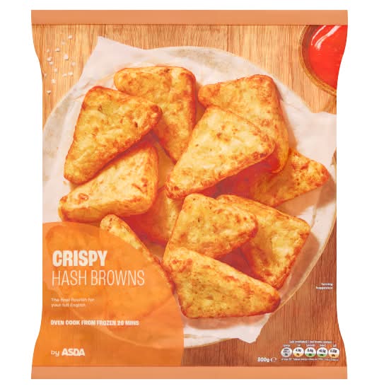 ASDA Crispy Hash Browns (800g)