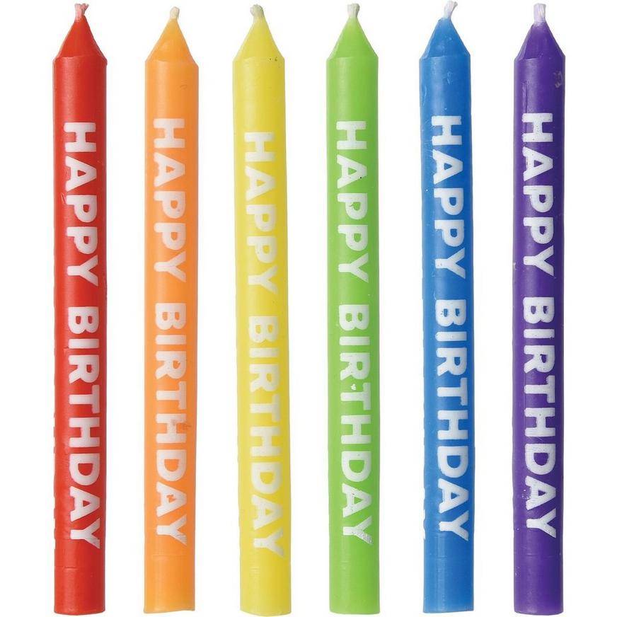 Party City Happy Birthday Candles (multi)