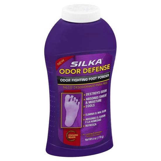 Silka Odor Fighting Foot Powder