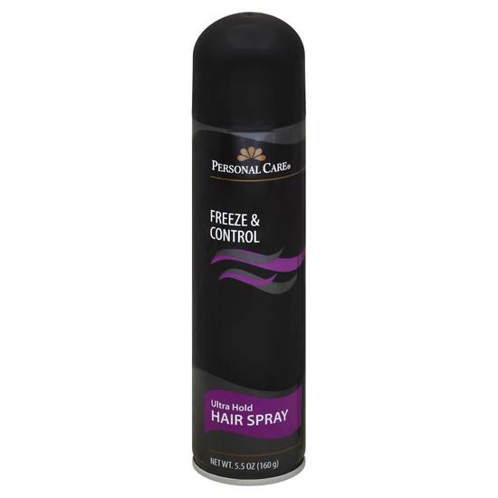 Personal Care Freeze & Control Ultra Hold Hair Spray