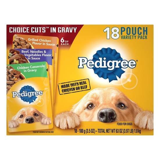 Pedigree Choice Cuts in Gravy Dog Food (18 ct)