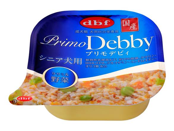デビフ プリモデビィ シニア犬用 ササミ＆野菜 (95g)