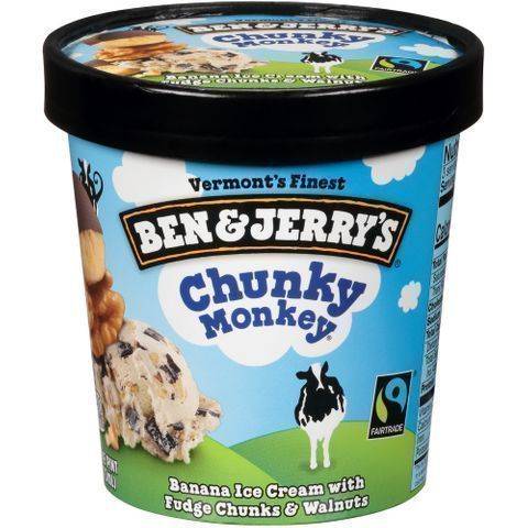 Ben & Jerry's Chunky Monkey 16oz