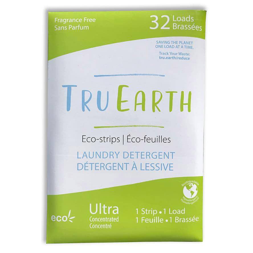 Tru Earth Laundry Detergent Eco-Strips Fragrance Free (50 g)