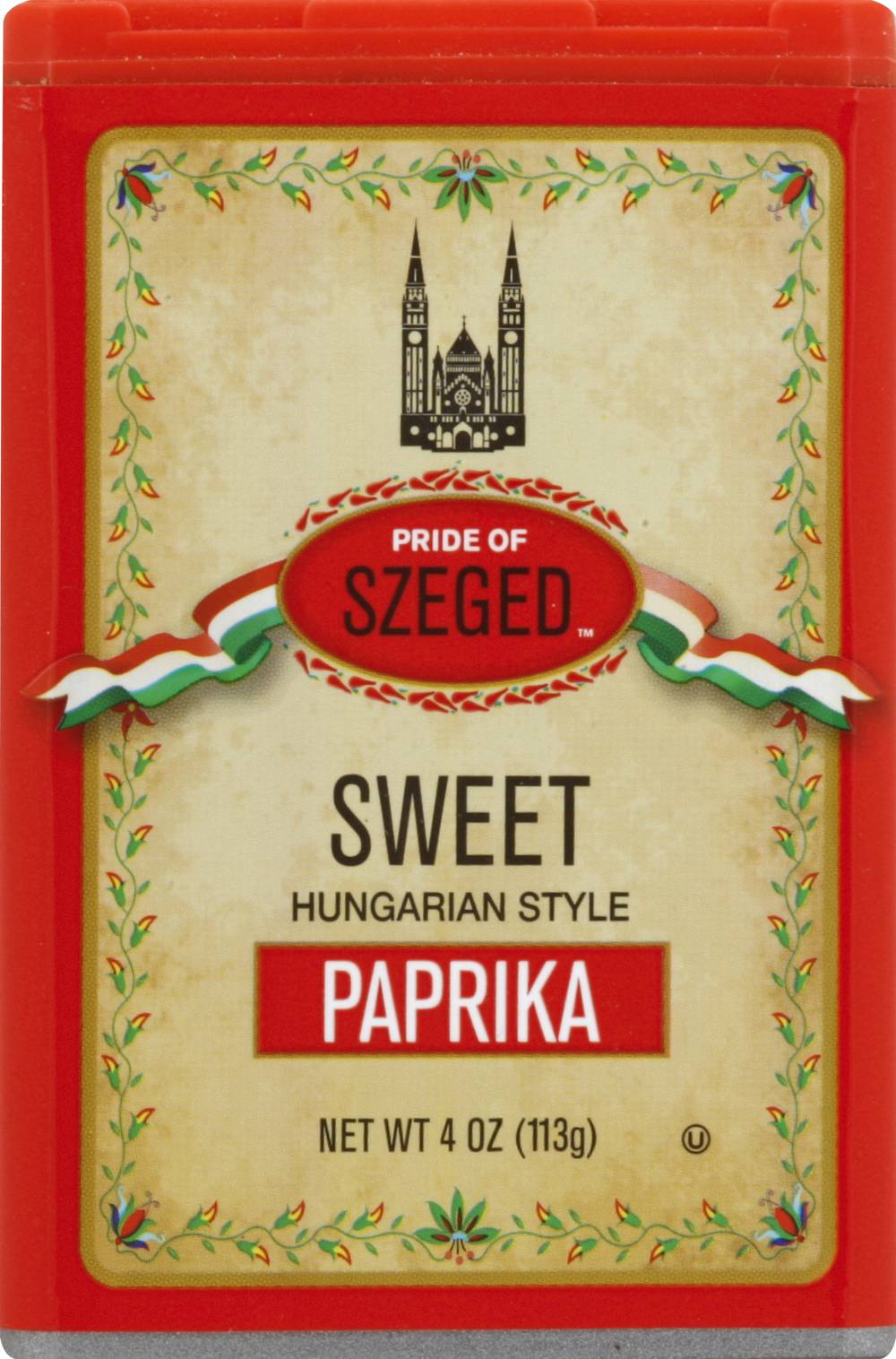 Pride of Szeged Sweet Hungarian Style Paprika (4 oz)