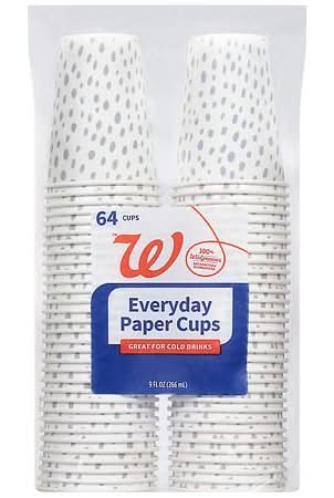 Complete Home Everyday Paper Cold Cups (64 ct)