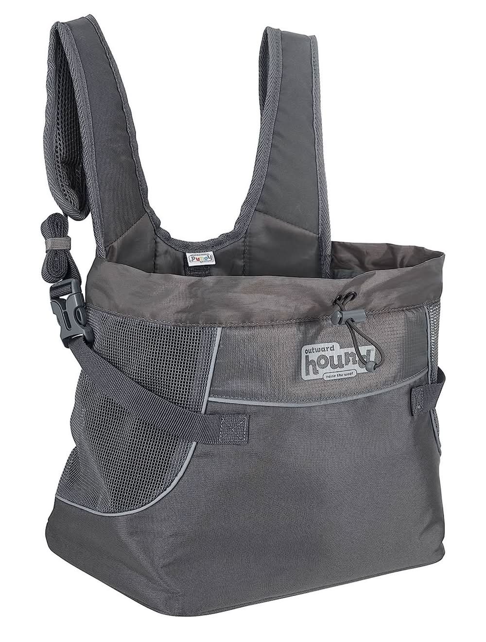 Outward Hound PupPak Grey Front Carrier, 1 Small