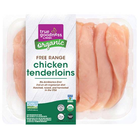True Goodness Organic Chicken Tenderloins (price per lb)