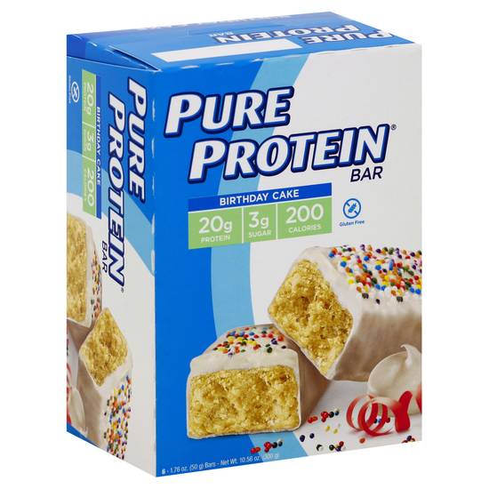 Pure Protein Birthday Cake Bar (6 ct)