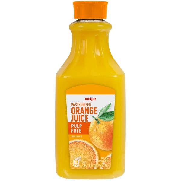 Meijer No Pulp Premium Orange Juice