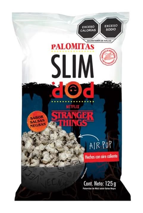 Slim Pop · Palomitas, salsas negras (125 g)