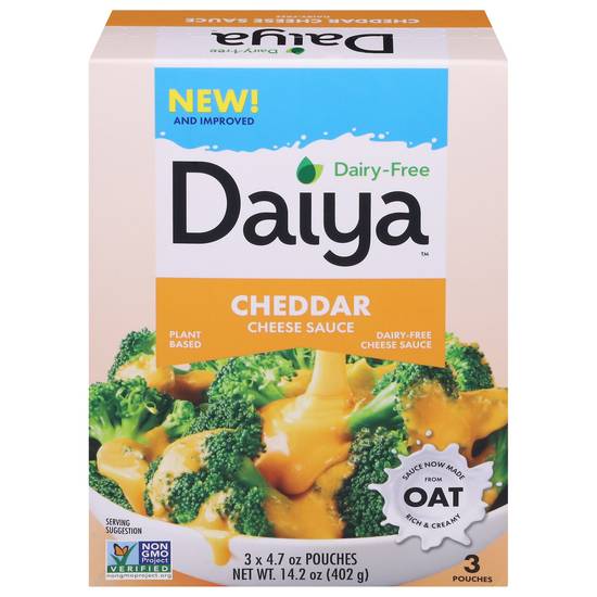 Daiya Cheddar Style Deluxe Cheeze Sauce (3 ct)