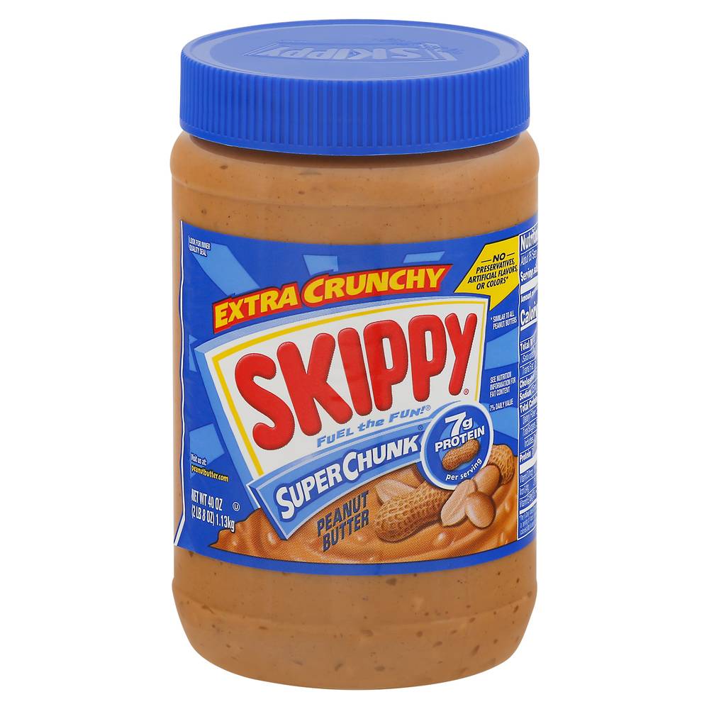 Skippy Extra Crunchy Super Chunk Peanut Butter (1.13 kg)