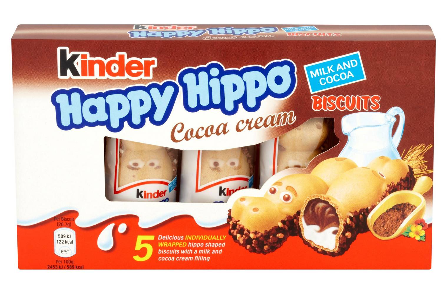 Kinder Happy Hippo 5 Pack