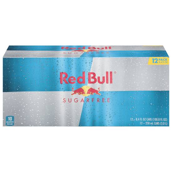 Red Bull Sugarfree Energy Drink (12 ct, 8.4 fl oz)
