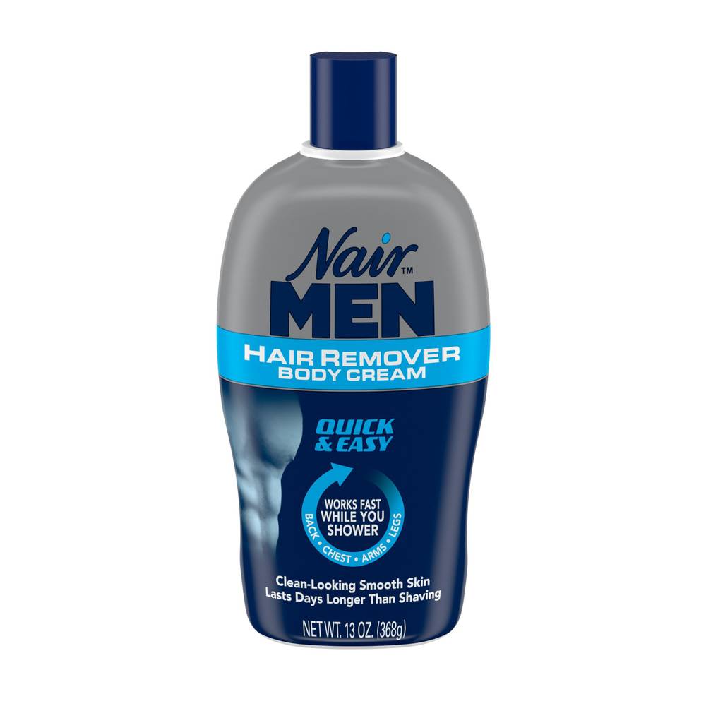 Nair Hair Remover For Men Hair Remover Body Cream (13 oz)