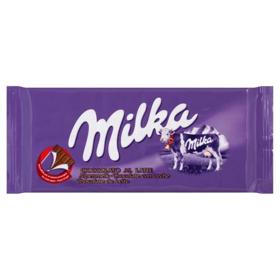 Milka Alpine Milk Chocolate Bar (3.5 oz)