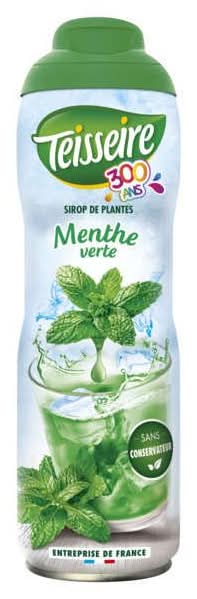 Teisseire - Sirop de plantes, menthe verte (600ml)