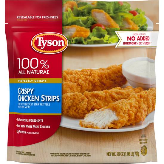 Tyson Fully Cooked Crispy Chicken Strips