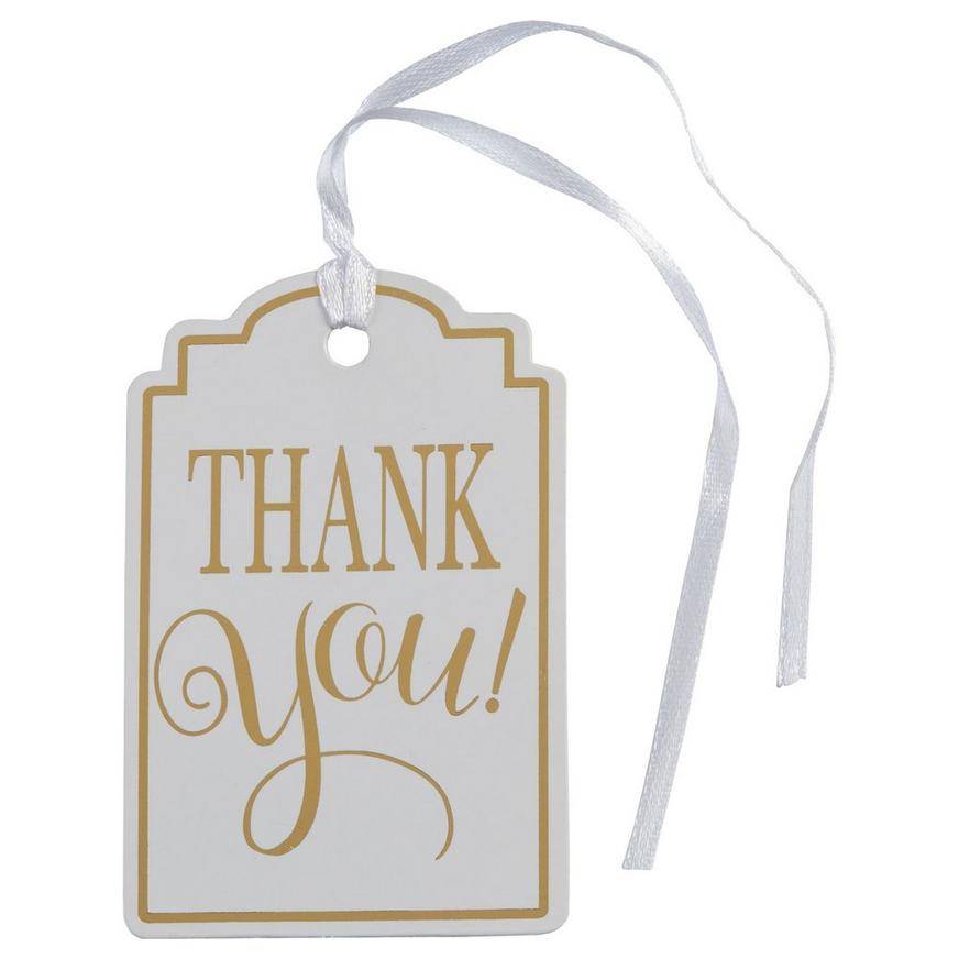 Party City Thank You Gift Tags