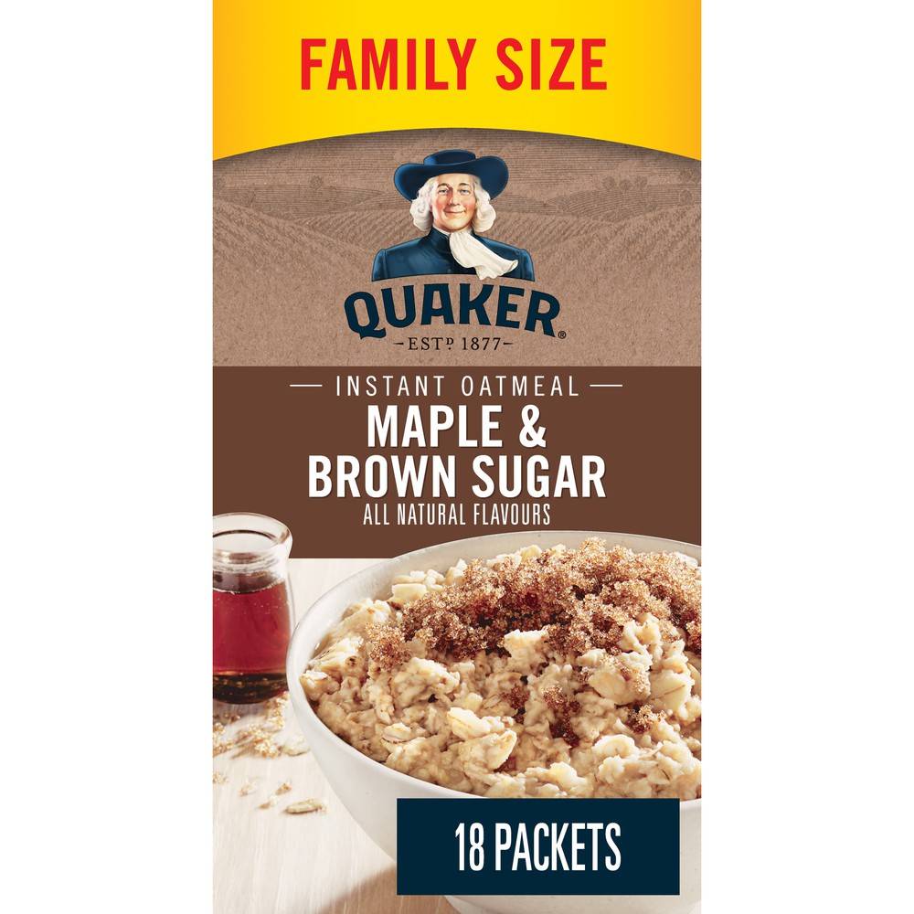 Quaker Maple & Brown Sugar Oatmeal