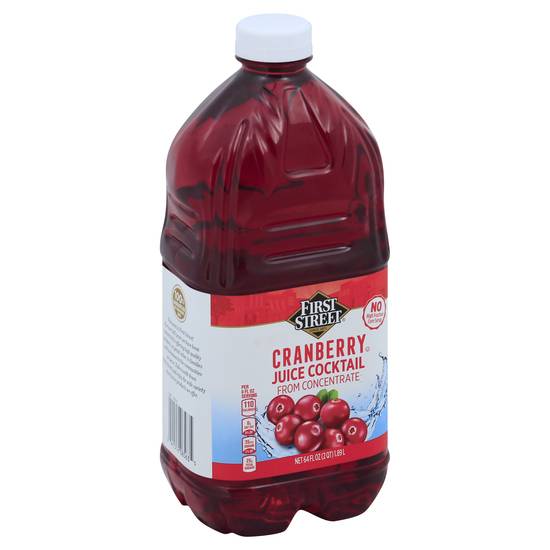 First Street Cranberry Juice Cocktail (64 fl oz)