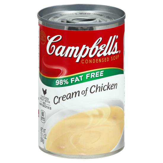 Campbell's 98% Fat Free Condensed Cream Of Chicken Soup