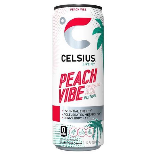 Celsius-Sparkling Peach Vibe (Live Fit)