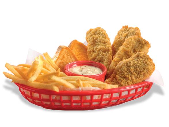 4PC (2) Steak (2) Chicken Country Basket
