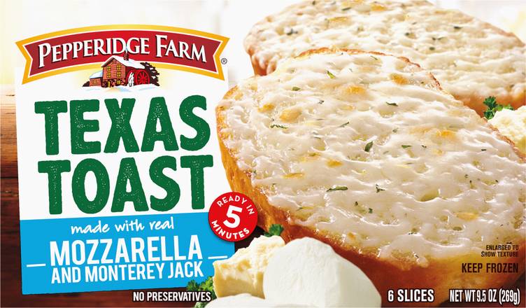 Pepperidge Farm Mozzarella & Monterey Jack Texas Toast (6 ct)