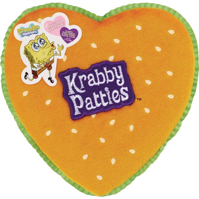 Krabby Patties Plush Heart Box (3.1 oz)
