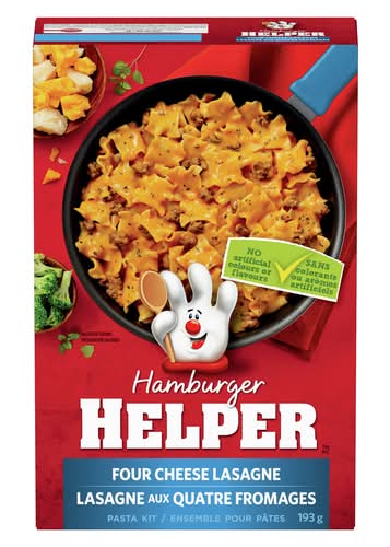 Hamburger Helper Four Cheese Lasagne (193 g)